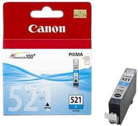 Rašalinio spausdintuvo kasetė Canon CLI-521C, mėlyna sp.