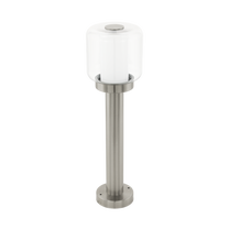 Pastatomas lauko šviestuvas Eglo Poliento, 40W, E27, IP44, nerūdijančiojo plieno sp.