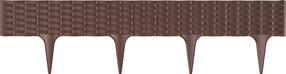 Vejos bortas Prosperplast Ratan Garden 3.9m, 78 cm x 18.6 cm, ruda sp., 5 vnt.
