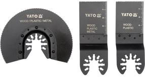Ašmenų komplektas Yato YT-34691, 4 vnt.