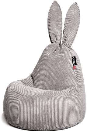Sėdmaišis Baby Rabbit Dust Feel Fit, pilka sp./šviesiai pilka sp., 120 l