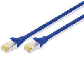 Tīkla kabelis Digitus CAT 6 S/FTP RJ-45 Vīrietis, RJ-45 Vīrietis, 0.25 m, zila krās.