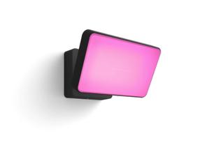 Sieninis lauko šviestuvas Philips Hue Discover, 15W, LED, IP44, juoda sp., 16 cm x 15.3 cm