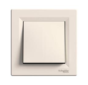 Zvana poga Schneider Electric Asfora EPH0800323, 1 kl, gaiši brūna krās.