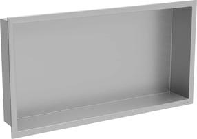 Iebūvējams sienas plaukts Mexen X-Wall-R, 10 cm x 30 cm x 60 cm, hroma krās.