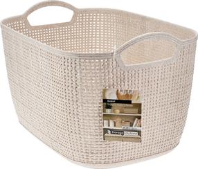 Корзина, для хранения вещей Storage Solutions, коричневатый цв., 35 x 24 x 21.5 см