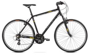 Велосипед туристический Romet Orkan M, 28 ″, 24" рама, черный цв.