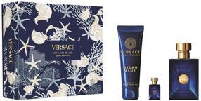 Dovanų komplektas vyrams Versace Pour Homme Dylan Blue, 3 vnt.