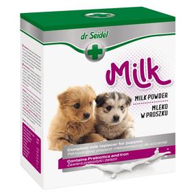 Maisto papildas šunims Dermapharm Milk Powder with accesories for puppies, pienas, 0.3 kg