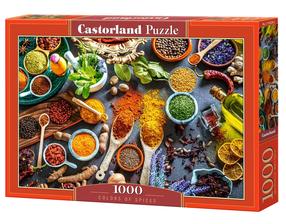 Puzle Castorland 1000 el. Colors Of Spices C-105328, 47 cm x 68 cm, 1000 gab., daudzkrāsaina