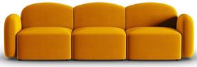 Sofa Micadoni Home Blair MIC_3S_184_F1_BLAIR7, lašišinė sp., 272 x 87 cm x 80 cm