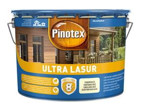 Koksnes impregnants Pinotex Ultra Lasur, sarkankoka krās., 10 l