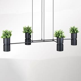 Светильник навесной Thoro Lighting Kukkia TH.004CZ TH.004CZ, ES111 / GU10, 4 x 40 Вт, черный цв. / черный цв.