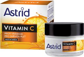 Naktinis veido kremas Astrid Vitamin C, 50 ml, 50+