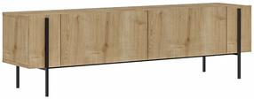 Televizoriaus spintelė Kalune Design Herman, sapphire sp., 31.4 cm x 160 cm x 45.6 cm