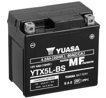 Akumuliatorius Yuasa YTX5L-BS, 12 V, 4.2 Ah, 80 A