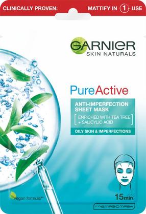 Sejas maska Garnier Pure Active Anti-Imperfection
