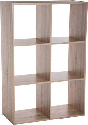 Книжный шкаф 5five Simply Smart Kali, коричневый цв., 100 см x 68 см x 32 см
