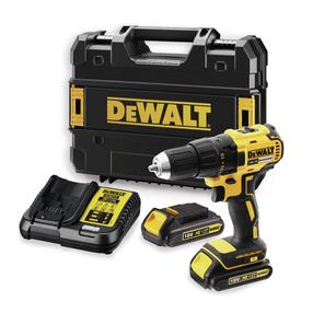 Дрель с батареей Dewalt DCD777S2T-QW, 18 В, 1.5 Ah