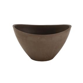 Puķu pods Domoletti 09YB35, spw, 35 cm, Ø 24 cm, brūna krās.