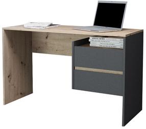 Rašomasis stalas Paco PC-03, antracito/ąžuolo