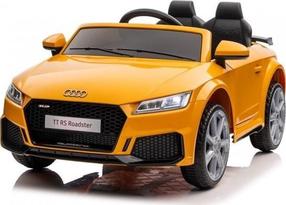 Bērnu elektroauto Lean Toys Audi TT RS 11942, dzeltena krās.