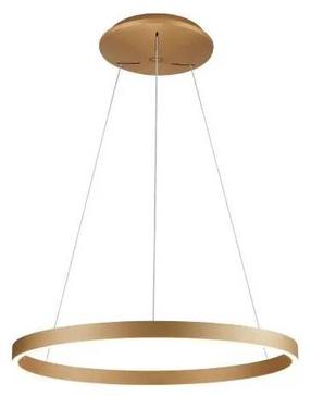 Šviestuvas kabinamas AZzardo Ring Andrea 100 AZ5103, LED, 3000 °K, 2, aukso sp. / aukso sp., 100 x 100 cm