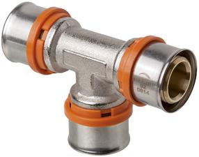 Triguba jungtis Invena Prov PA-54-007-E, 32 x 32 mm, metalas