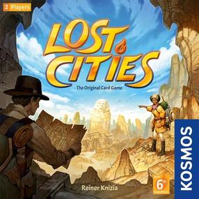 Kāršu spēle Kosmos Lost Cities, EN