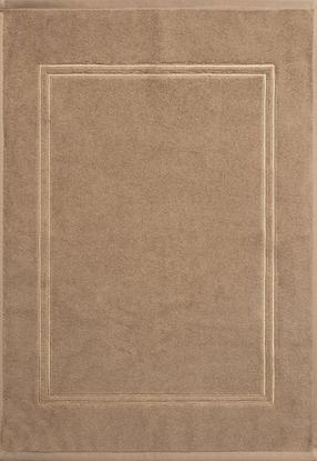 Vonios grindų kilimėlis Olivia, smėlio sp., 70 cm x 50 cm