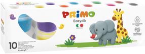Plastilinas Primo Easydo 445-698, 0.1 kg, įvairių spalvų, 10 vnt.