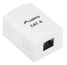 Аксессуары для сетевых продуктов Lanberg Cat.6, белый цв.