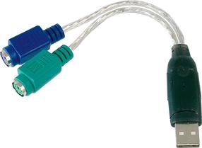 Adapteris Digitus USB to PS/2 USB 1.1, PS/2 x 2