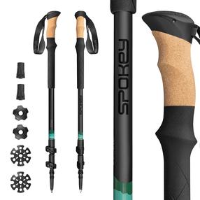 Šiaurietiško ėjimo lazdų komplektas Spokey Zodiac 944819, 105 - 135 cm