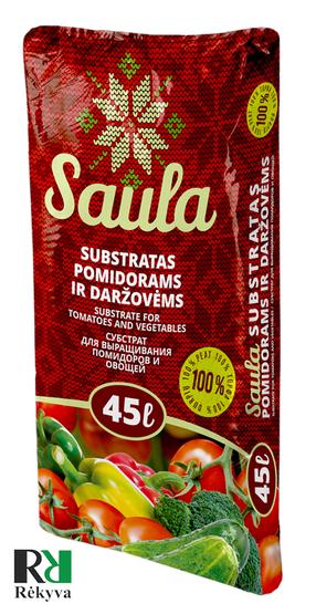 Substratas daržovėms/pomidorams Saula, 45 l