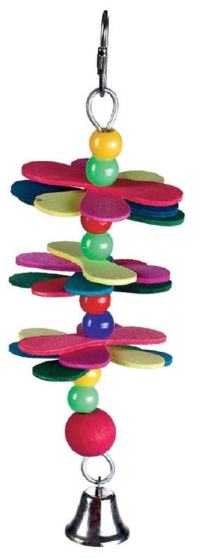 Žaisliukas paukščiams Beeztees Triangle, 2.5 cm x 8 cm x 25 cm