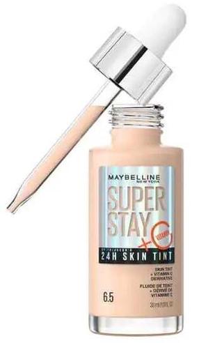 Šķidrā grima bāze Maybelline Superstay 24H Skin Tint + Vitamin C, 6.5, 30 ml