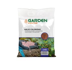 Kālija hlorīda mēslošanas līdzeklis augiem Garden Center, granulēts, 2 kg