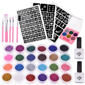 Набор для татуировок Glitter Tattoos Kit ZA4785