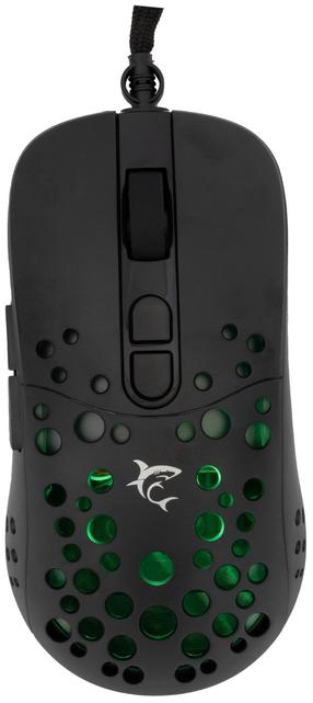 Laidinė žaidimų pelė White Shark Tristan-2, usb 2.0, juoda sp.