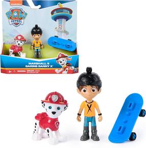 Figūrėlių rinkinys Spin Master Paw Patrol Marshall & Daring Danny X 6070747, 3 vnt., įvairių spalvų