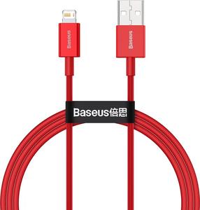 Кабель Baseus BSU2661RED, Lightning/USB, 100 см, красный цв.