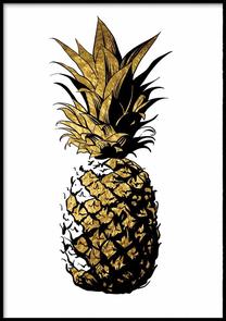 Paveikslas DecoKing Pineapple Cartoon, 50 cm x 70 cm
