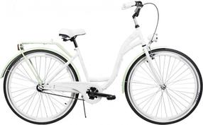 Dviratis miesto Azimut City Lux, 28 ", balta sp./mėtinė (mint) sp.