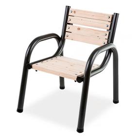 Lauko kėdė Patio Park, ruda sp./pilka sp., 74 cm x 65 cm x 86 cm