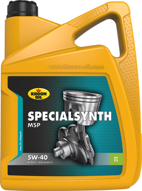 Машинное масло Kroon Oil Specialsynth MSP 5W - 40, синтетический, 5 л