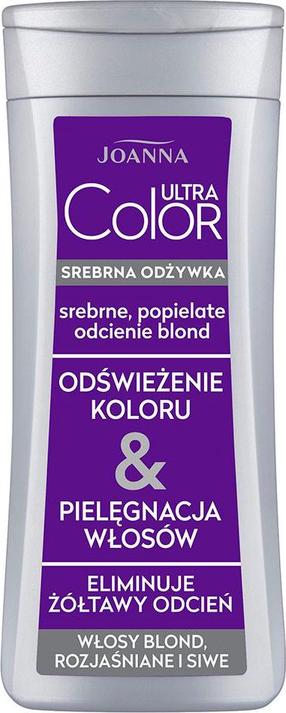 Кондиционер для волос Joanna Ultra Color Silver Ash Blonde Shades, 200 г