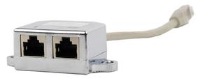 Adapter Gembird RJ-45 / RJ-45 RJ-45 x 2, RJ-45 male, 0.15 m, must v.