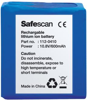 Akumulators Safescan, Li-ion