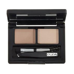 Uzacu ēnas, ar birsti PUPA Milano Eyebrow Design Set, 1.1 g, blonde krās. 001